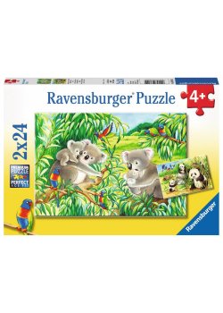 Sweet Koalas and Pandas 24 Piece Puzzle